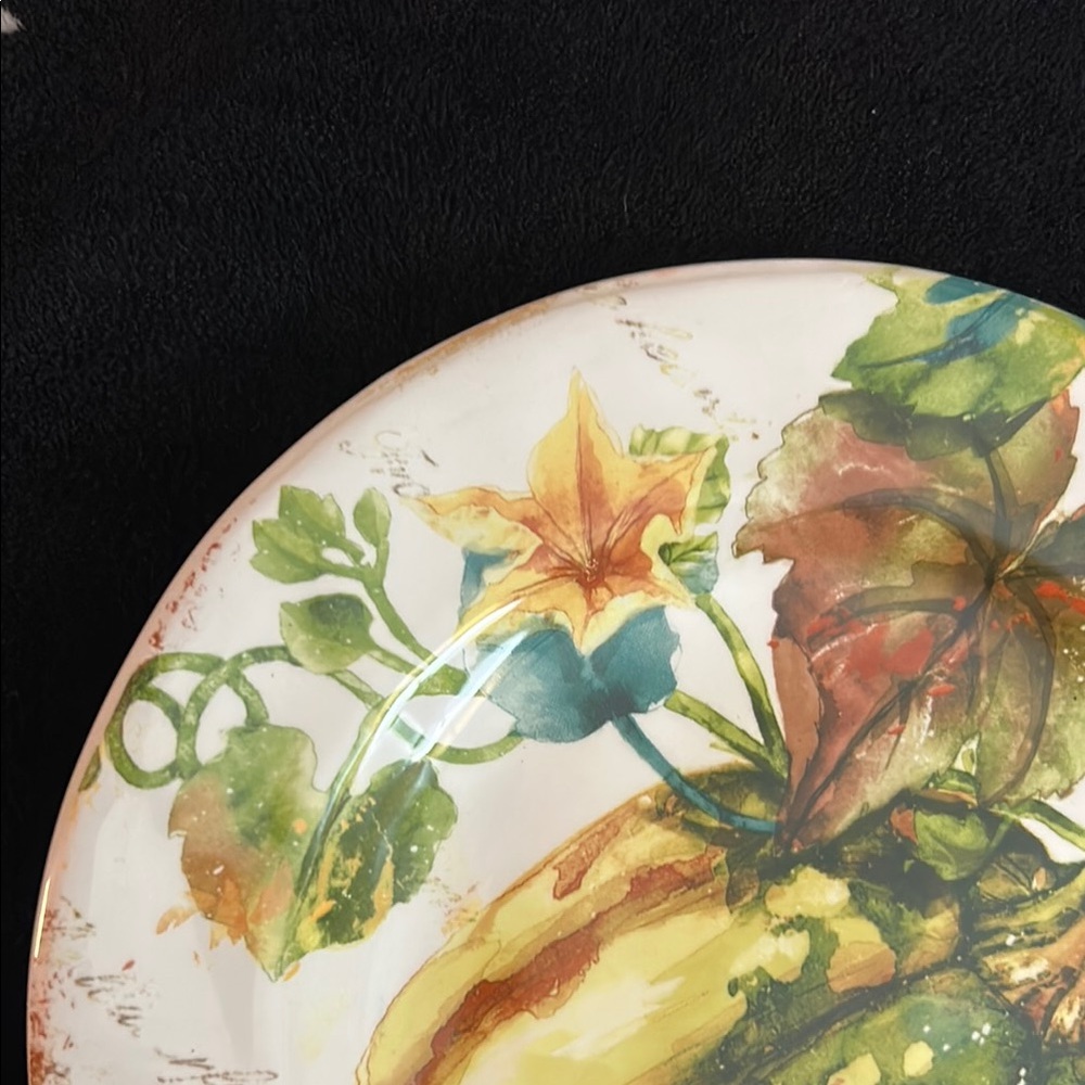 PIER 1 PUMPKIN PATCH PLATE - Picture 3 of 9